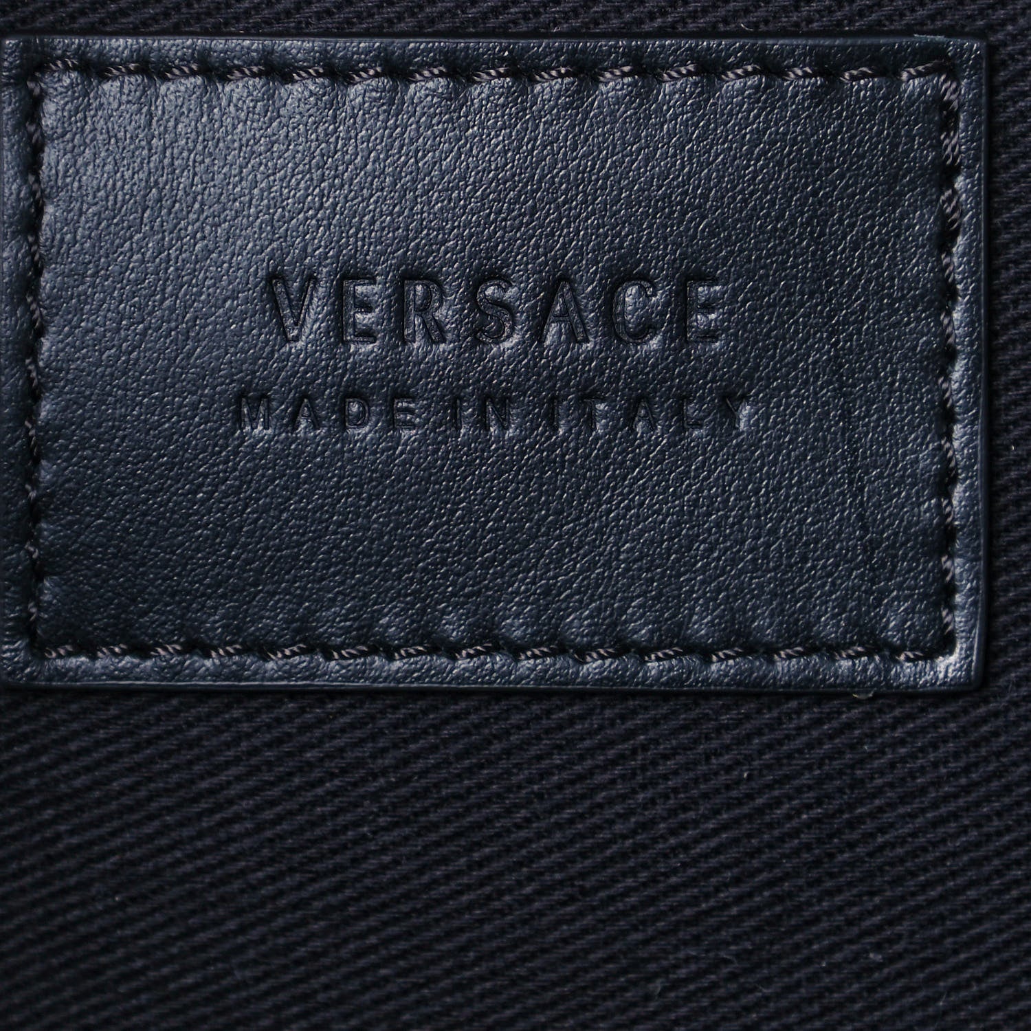 Versace Nylon Print Backpack Black Multicolor 6 of 12