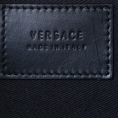 Versace Nylon Print Backpack Black Multicolor 6 of 12