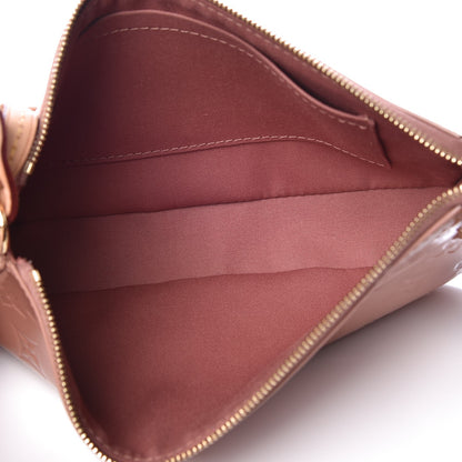 Louis Vuitton Vernis Pochette Accessories NM Rose Velours 5 of 7
