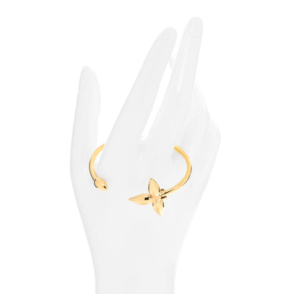 Louis Vuitton Metal Louisette Bracelet S Gold 2 of 5