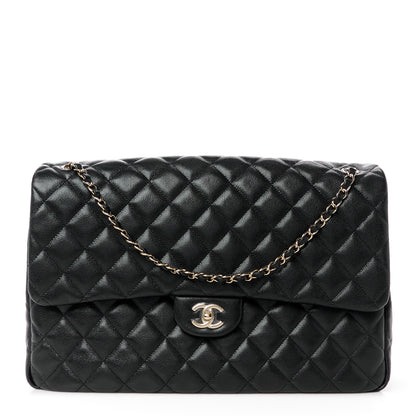 Chanel Caviar Quilted XXL Travel Flap Bag Black 1 of 11