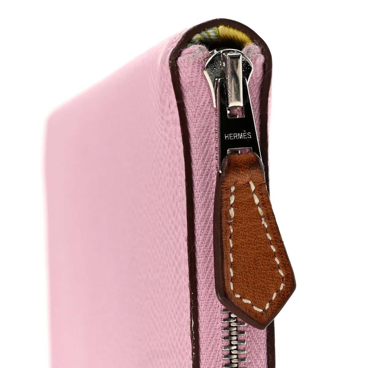 Epsom Silk'In Wallet Mauve Sylvestre