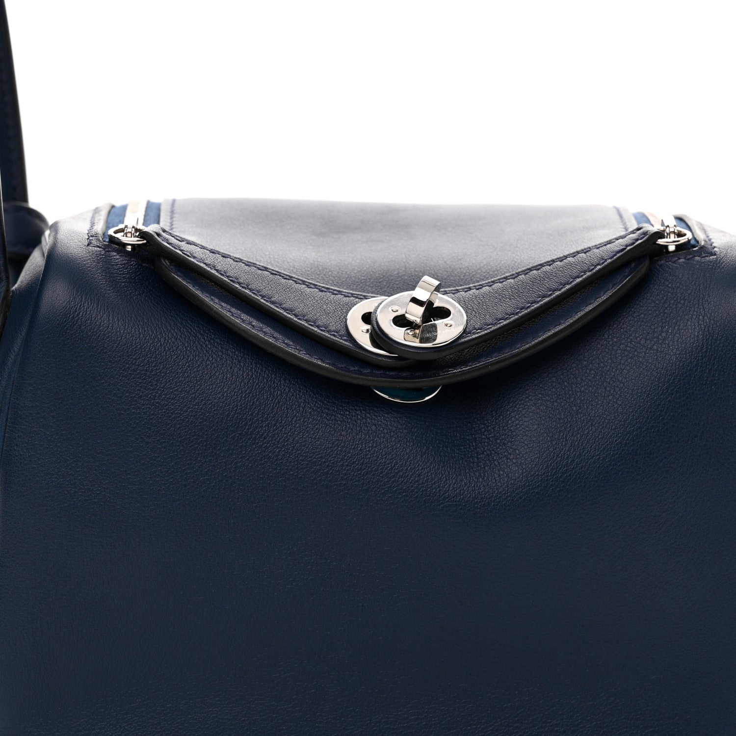 Hermes Swift Verso Mini Lindy 20 Bleu Navy Bleu Frida 8 of 14