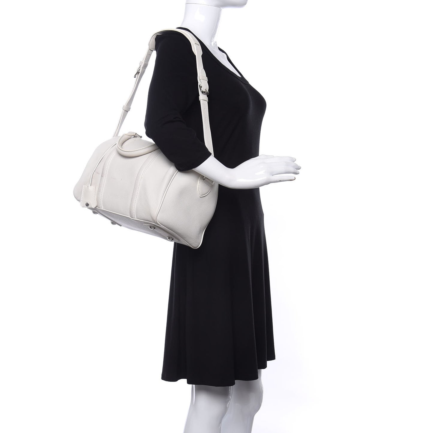 Veau Cachemire SC Bag PM White