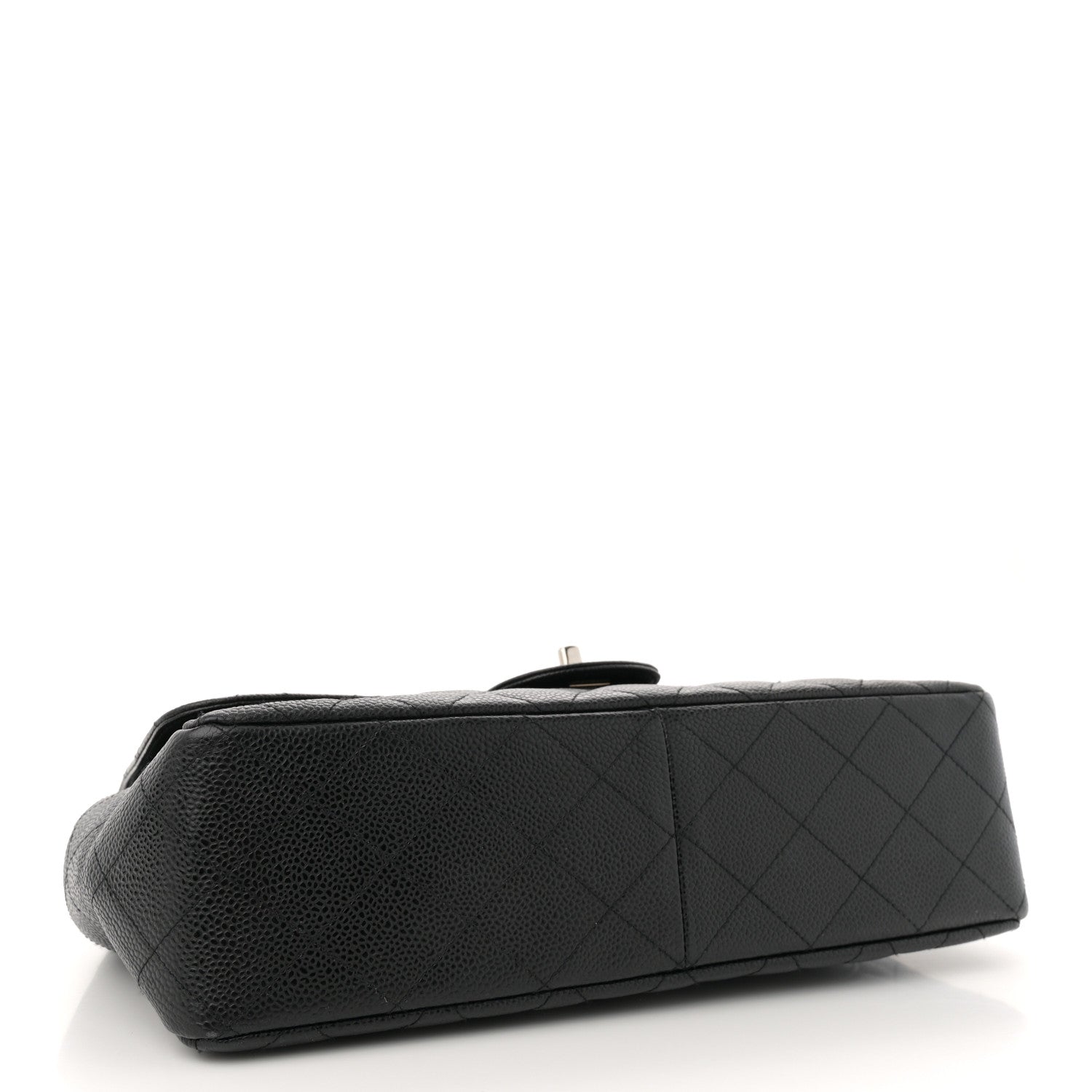 Chanel Caviar Quilted Jumbo Single Flap Black 4 of 11