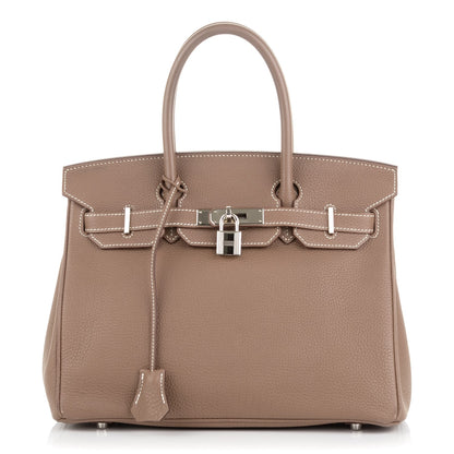 Hermes Togo Birkin 30 Etoupe 1 of 22