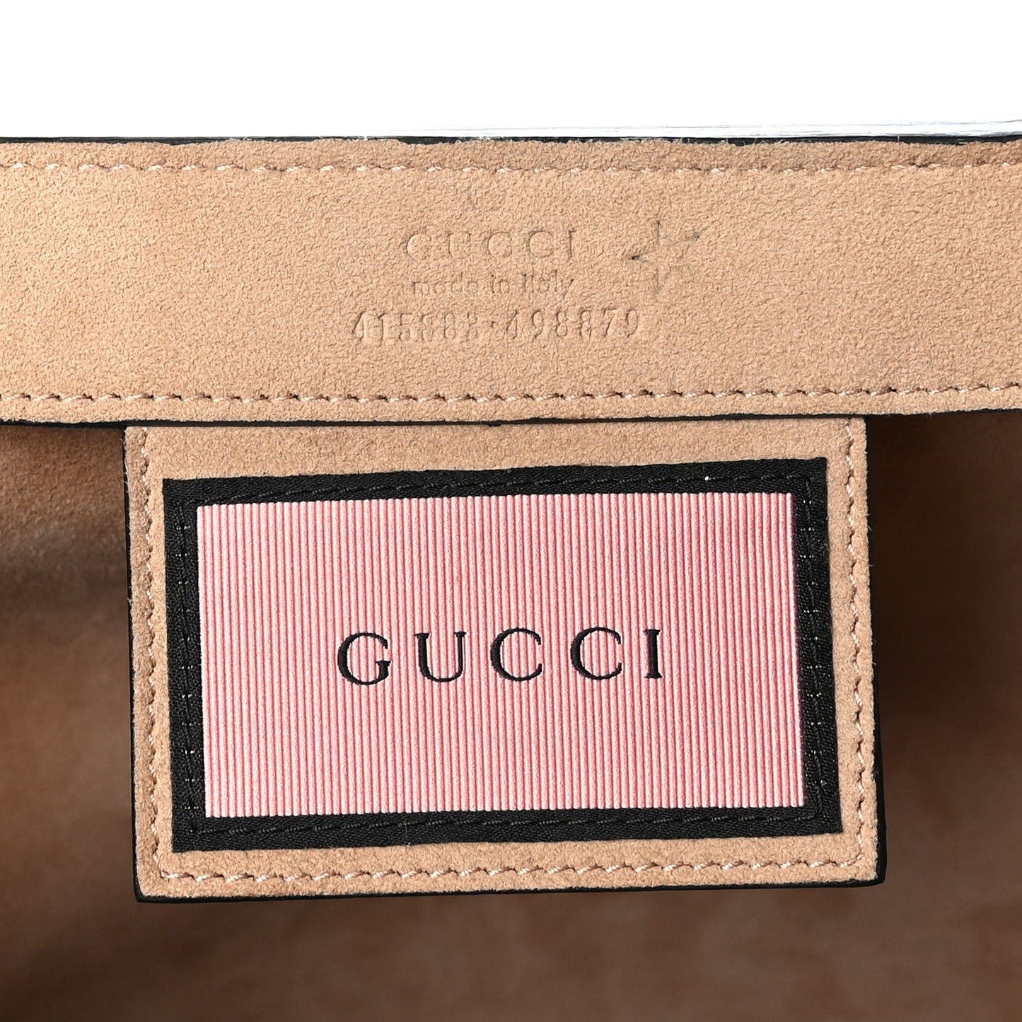 Calfskin GucciGhost Real Large XL Tote Black Yellow