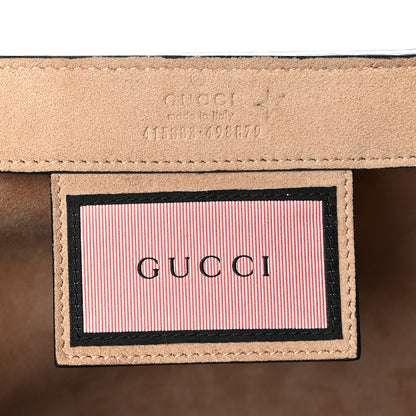 Gucci Calfskin GucciGhost Real Large XL Tote Black Yellow 7 of 9