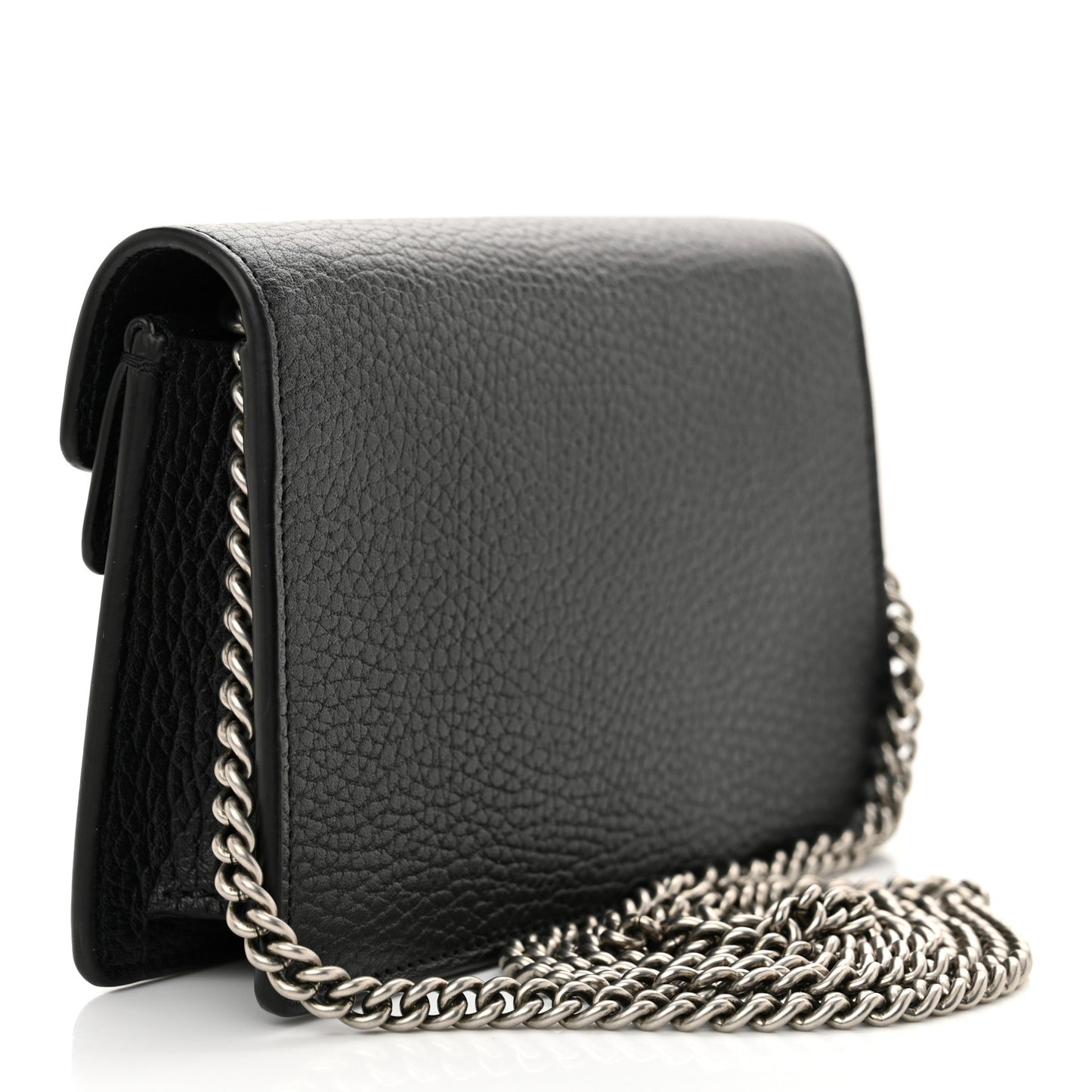 Calfskin Super Mini Dionysus Shoulder Bag Black
