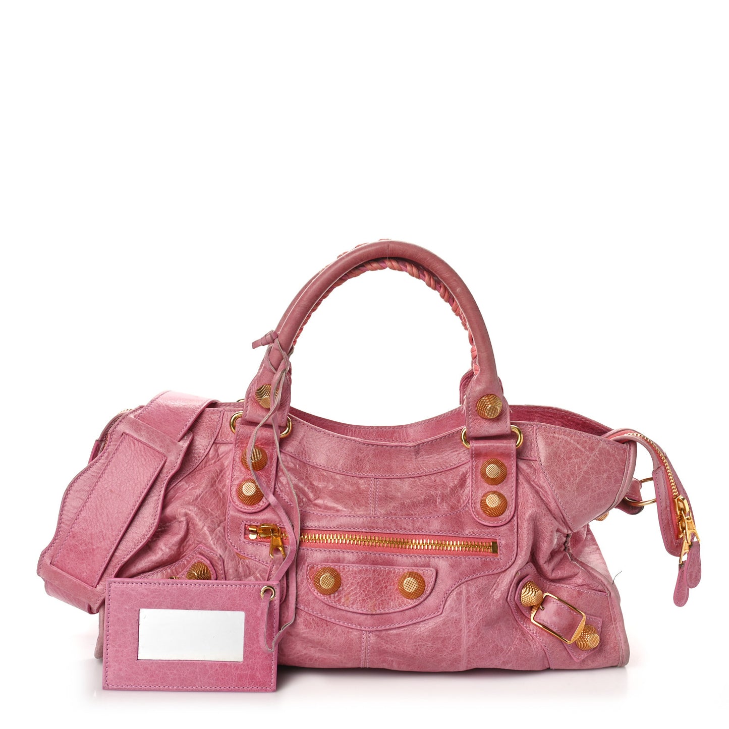 Agneau Giant 21 Silver Hardware Part Time Pivoine Bubblegum