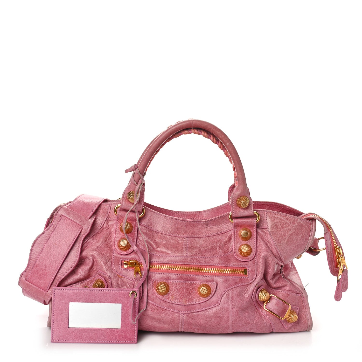 Balenciaga Agneau Giant 21 Silver Hardware Part Time Pivoine Bubblegum 1 of 16