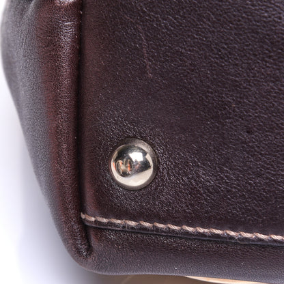 Gucci Monogram Medium New Britt Tote Brown 12 of 12