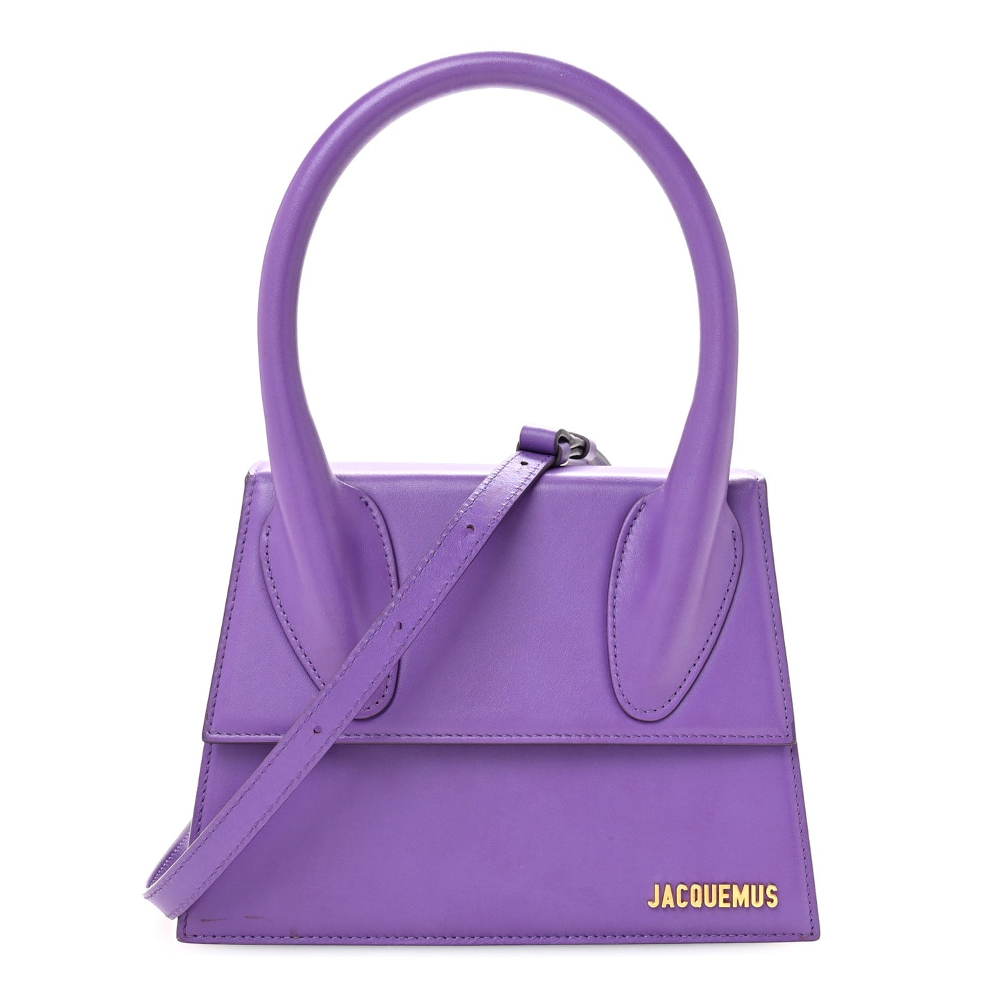 Smooth Calfskin Le Grand Chiquito Purple