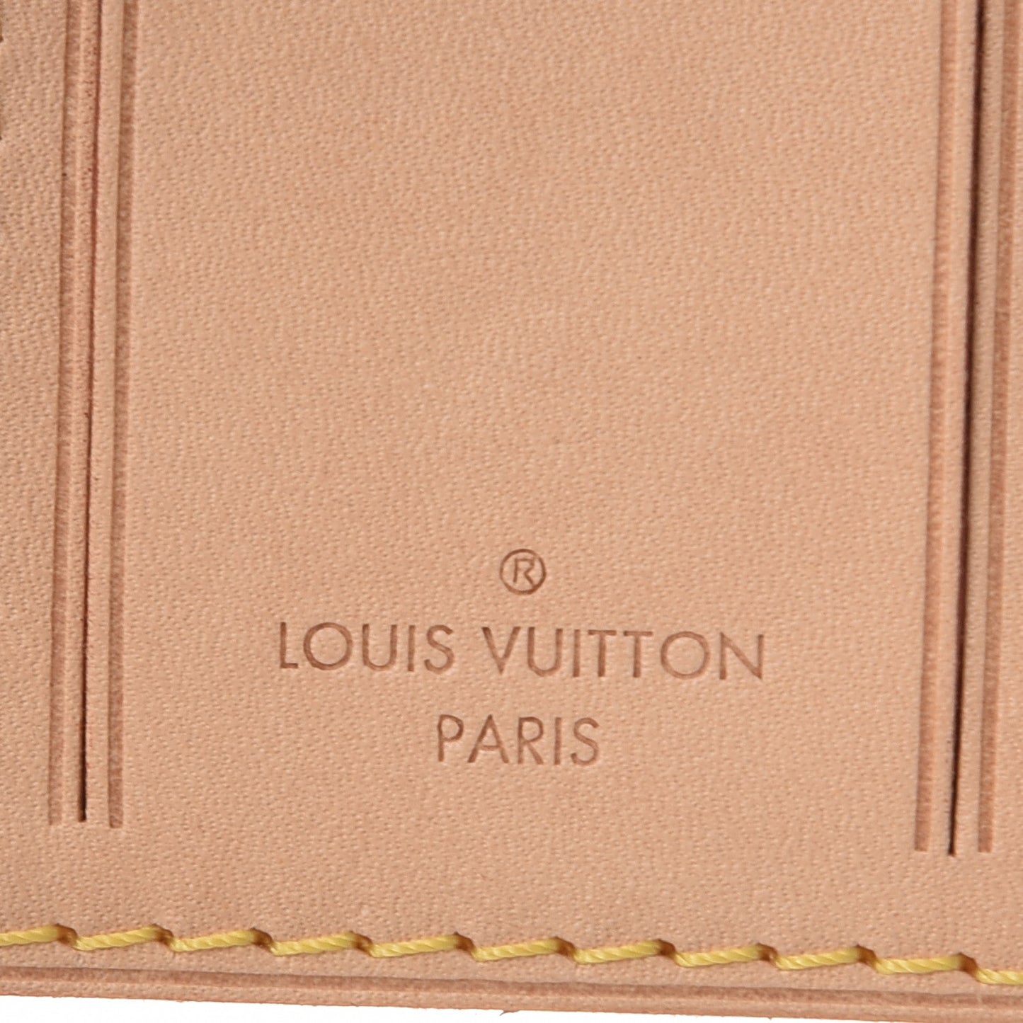 Vachetta Luggage Tag