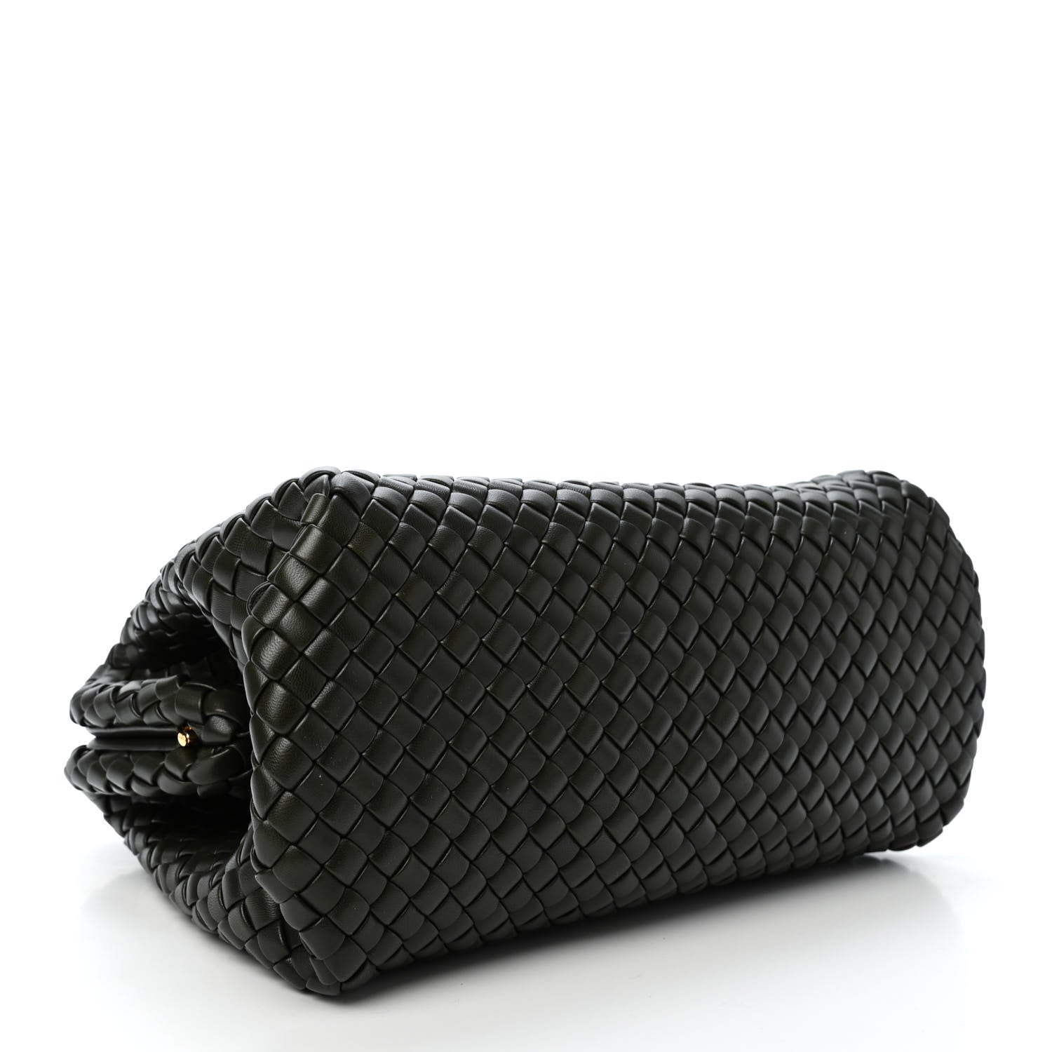 Bottega Veneta Nappa Intrecciato Padded Clutch Green 3 of 4
