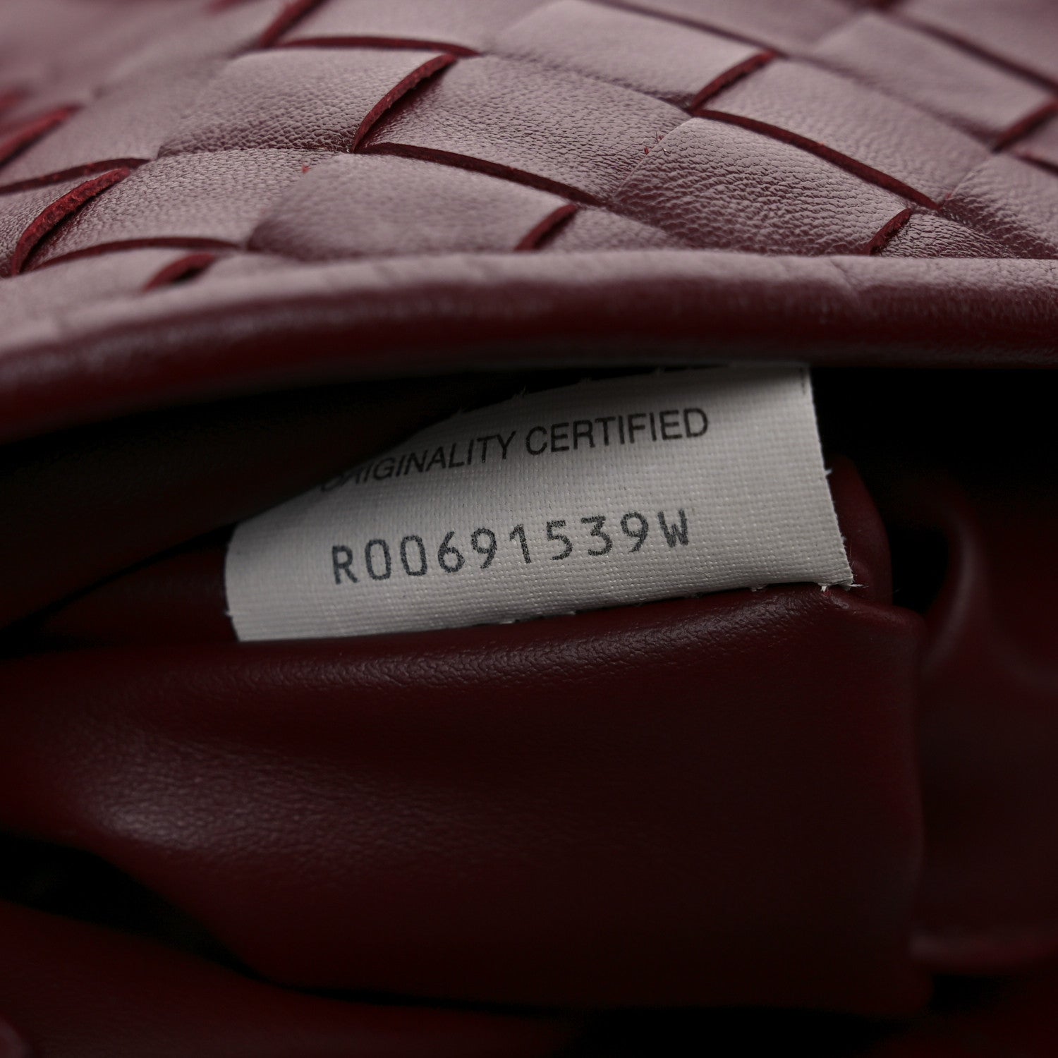 Bottega Veneta Calfskin Intrecciato Small Hop Barolo 8 of 11