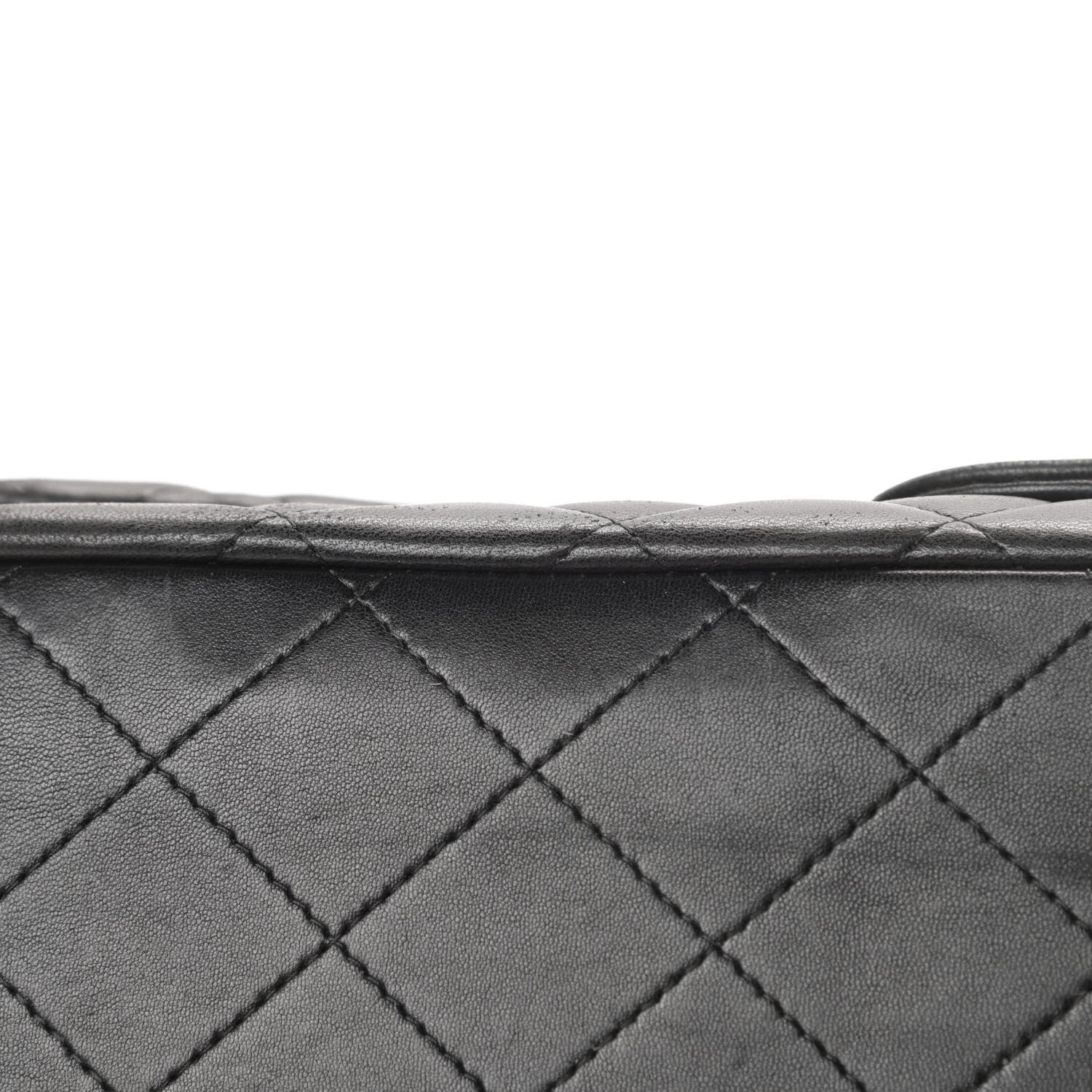 Chanel Lambskin Quilted Maxi Double Flap Black 20 of 21