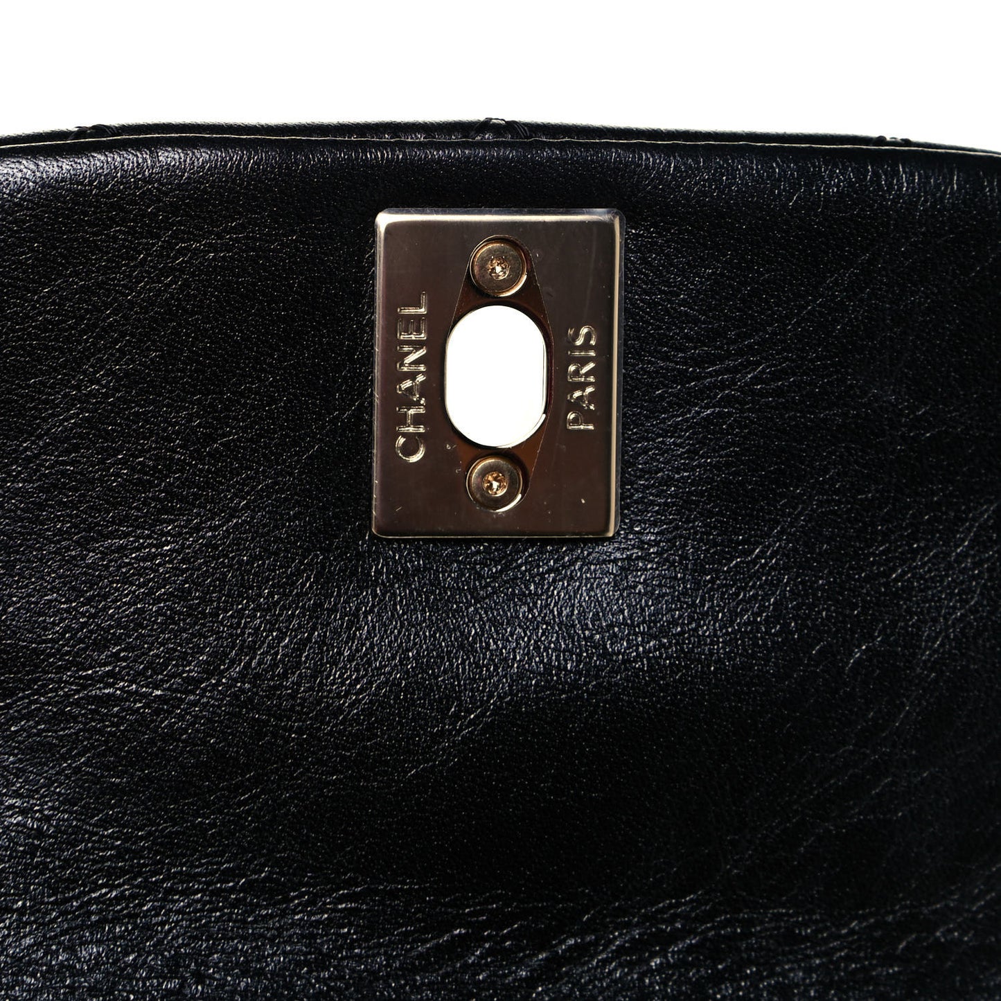 Glazed Aged Calfskin Quilted Small Duma Drawstring Backpack Black