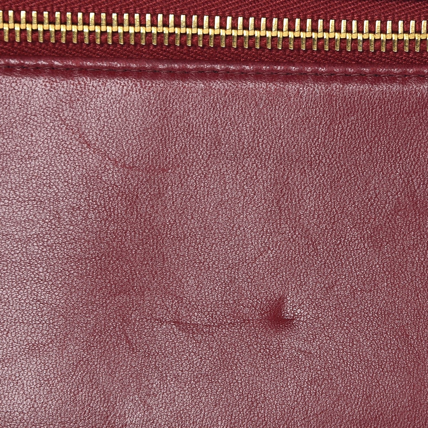 Chanel Lambskin CC Wristlet Red 8 of 11