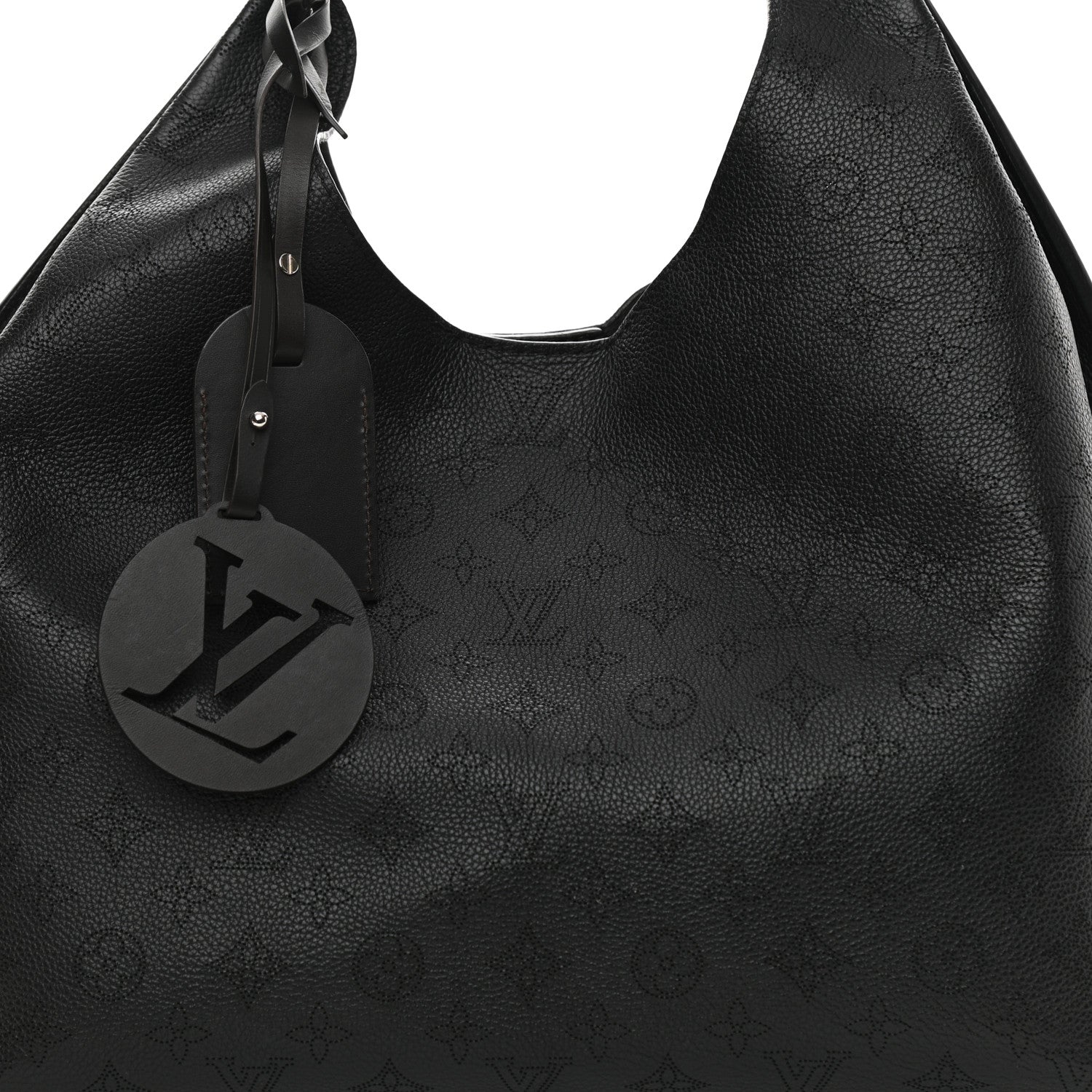Louis Vuitton Mahina Carmel Hobo Black 7 of 9