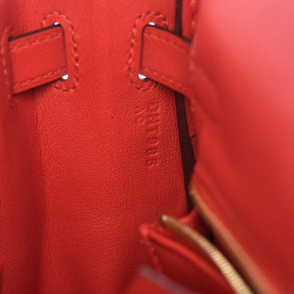 Hermes Swift Kelly Retourne 25 Rouge Tomate 23 of 41