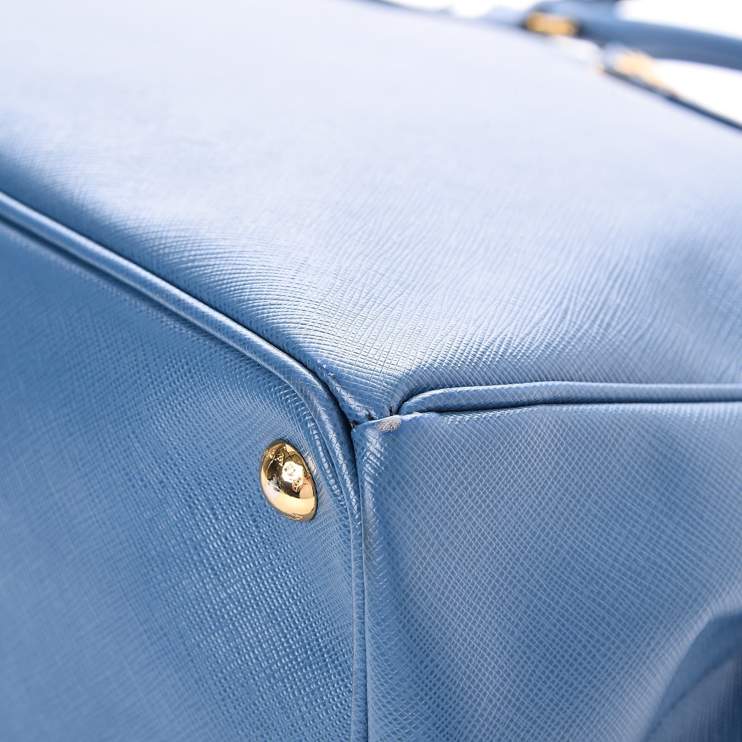 Prada Saffiano Large Galleria Double Zip Tote Cobalto 10 of 12