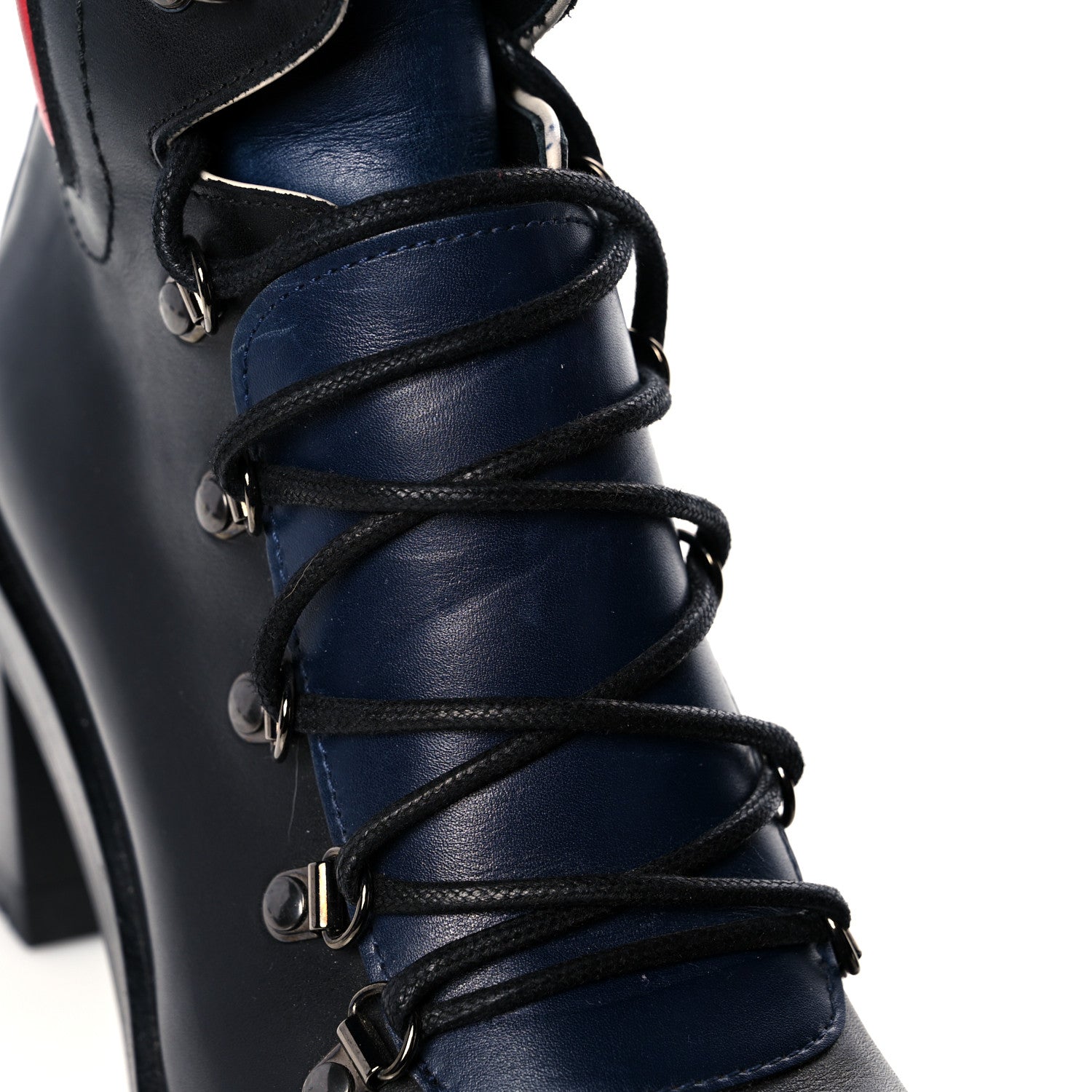 Hermes Greased Calfskin Promenade Boots 37 Black Multicolor 7 of 19