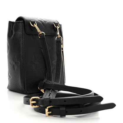 Louis Vuitton Empreinte Monogram Giant Tiny Backpack Black 3 of 10