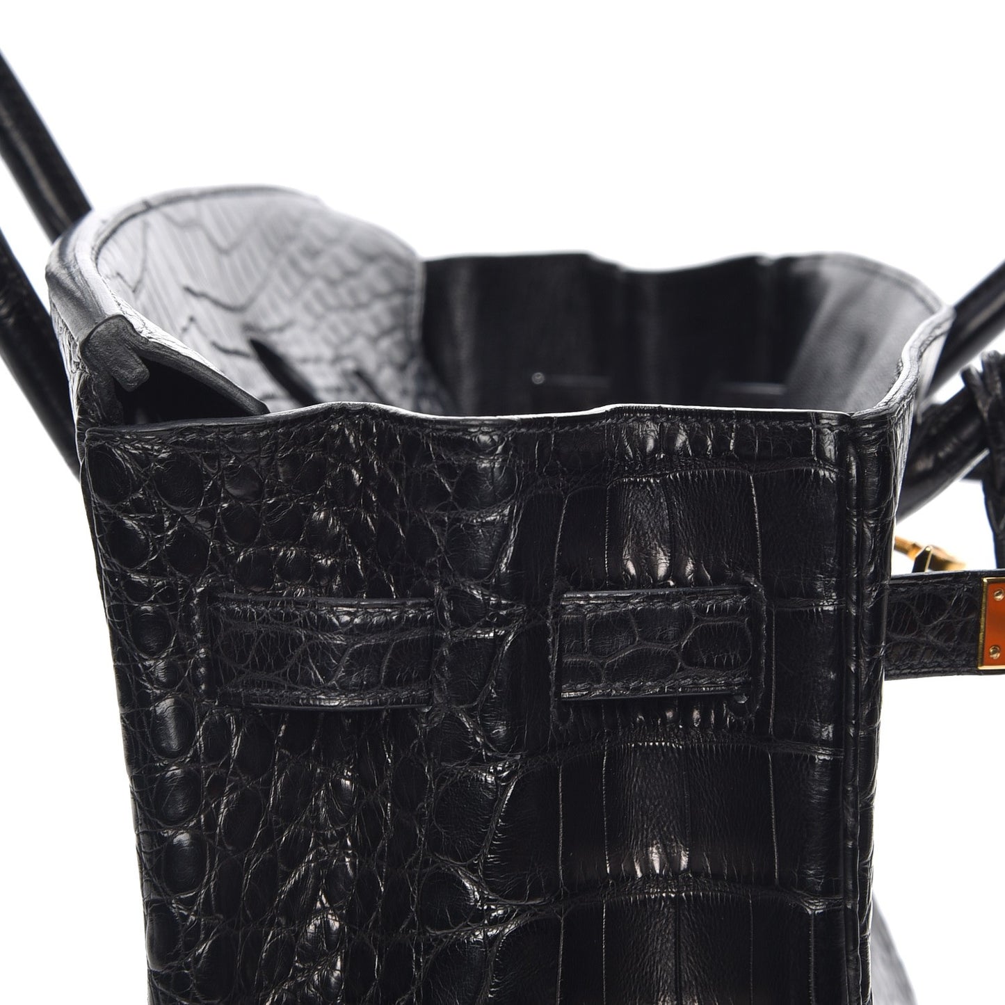Matte Alligator Birkin 35 Black