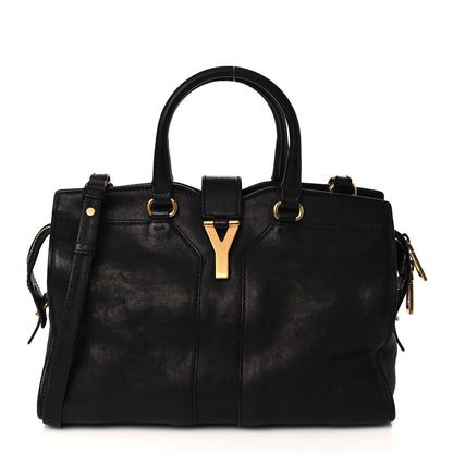Saint Laurent Sheepskin Small Cabas ChYc Black 1 of 8