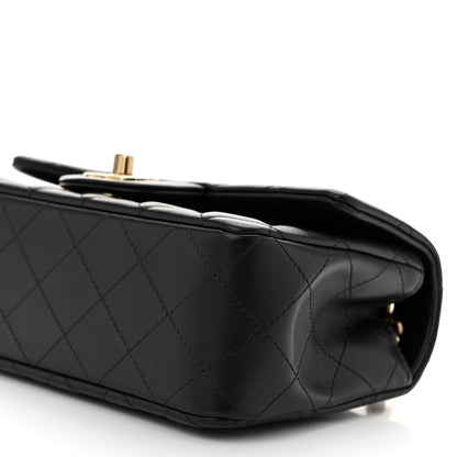 Chanel Lambskin Quilted Mini Rectangular Flap Black 10 of 11