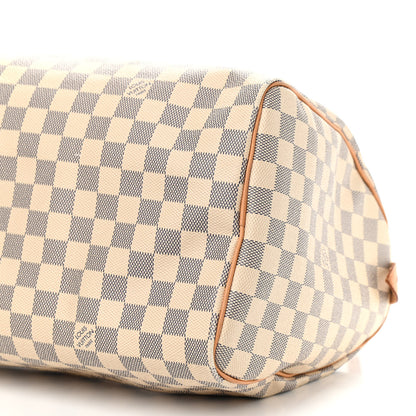 Louis Vuitton Damier Azur Speedy 35 9 of 9