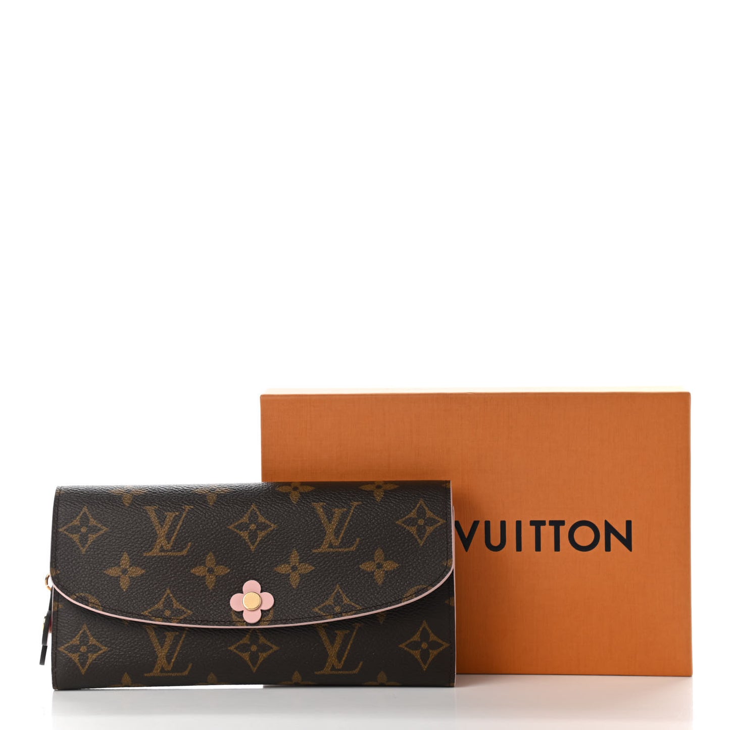 Monogram Bloom Flower Emilie Wallet