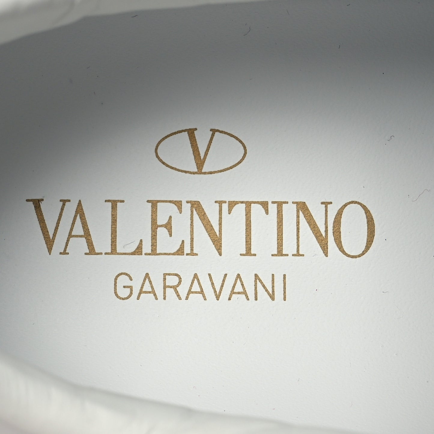 Calfskin Rockstud Open Sneakers 38.5 White Lipstick