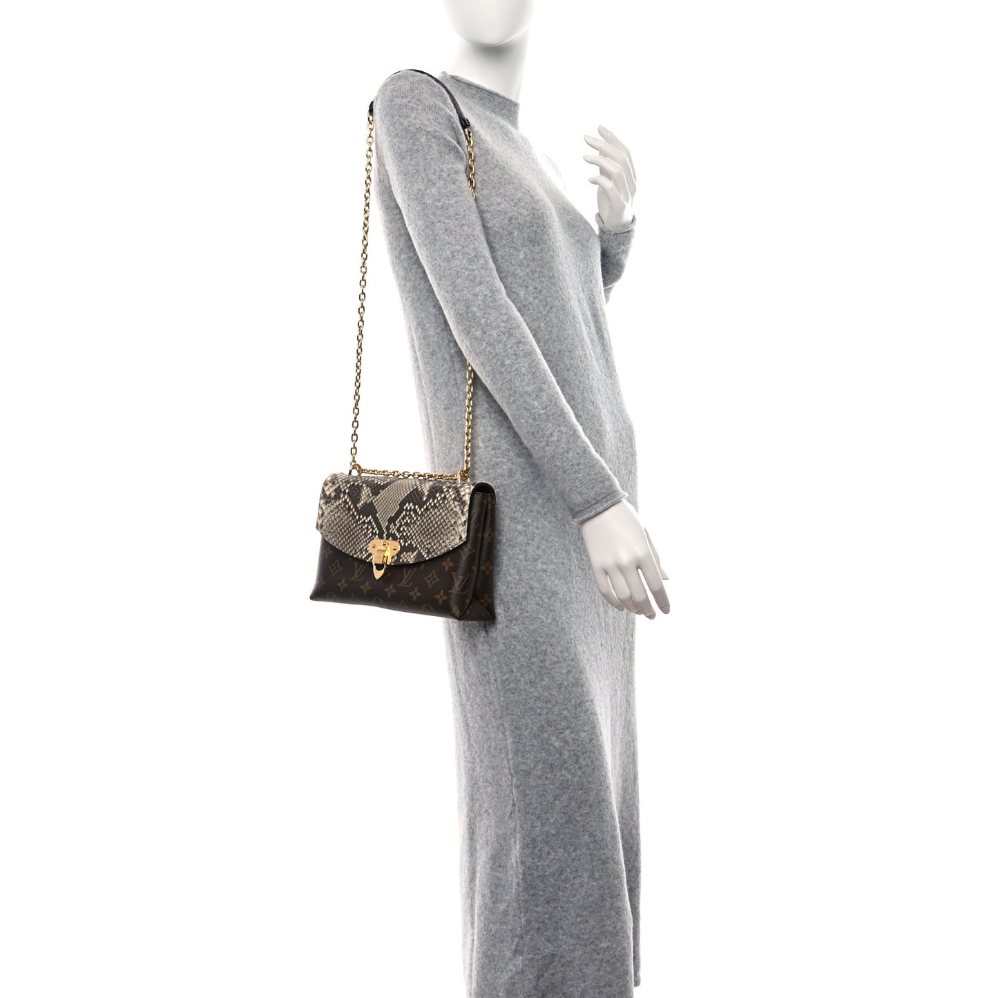 Monogram Snakeskin Saint Placide