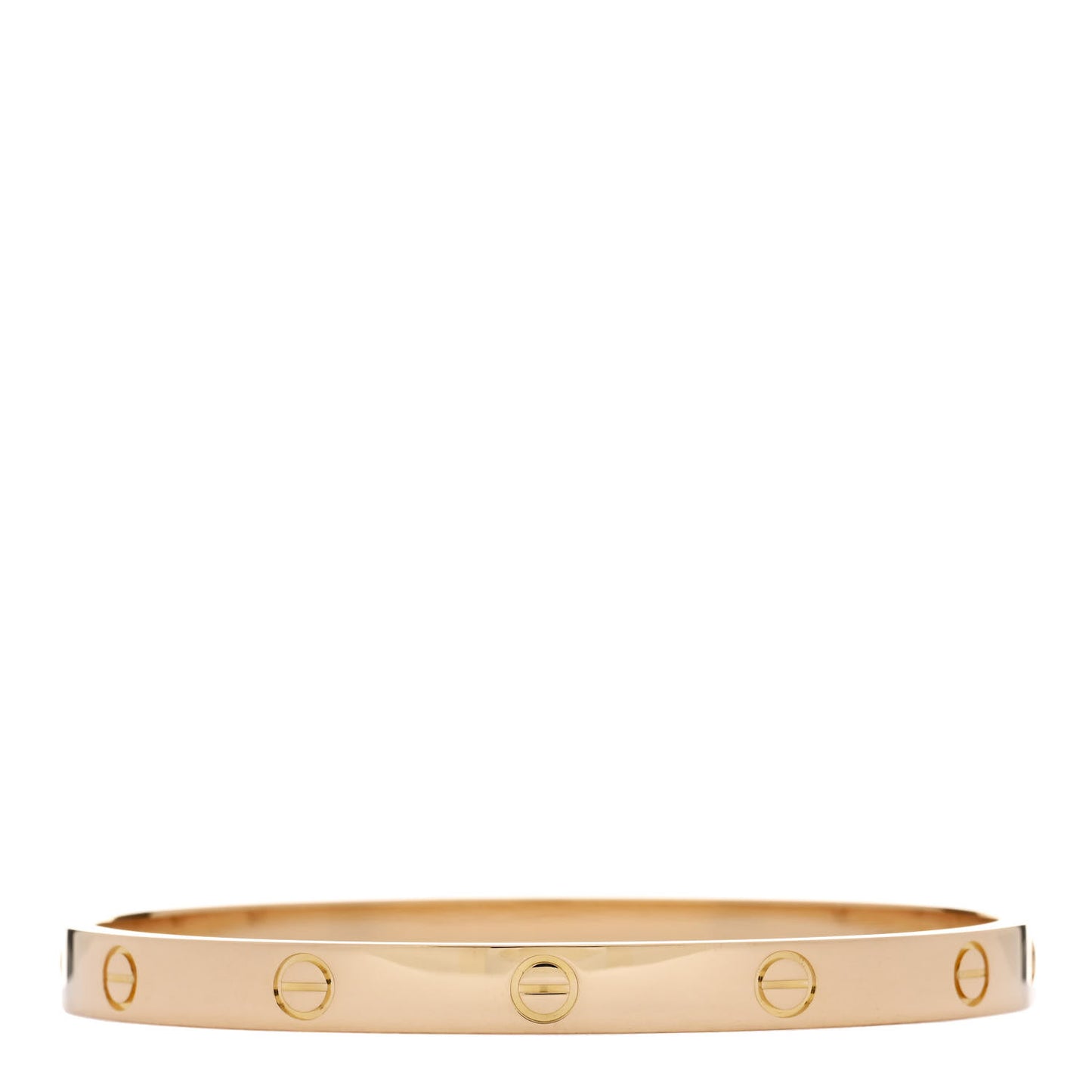 18K Yellow Gold LOVE Bracelet 19
