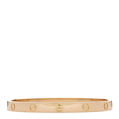 Cartier 18K Yellow Gold LOVE Bracelet 19 2 of 8