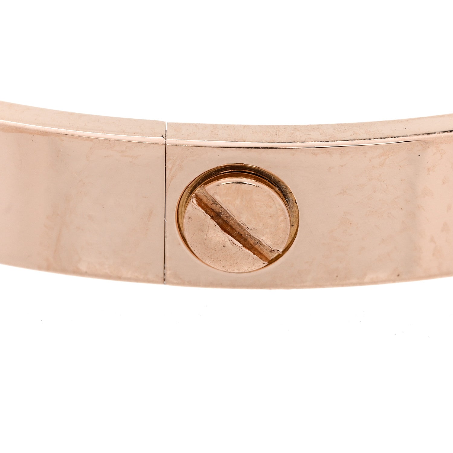 Cartier 18K Pink Gold LOVE Bracelet 18 7 of 9