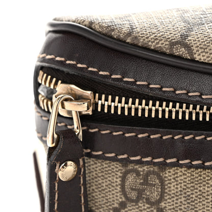 Gucci GG Supreme Monogram Belt Bag Dark Brown 11 of 13
