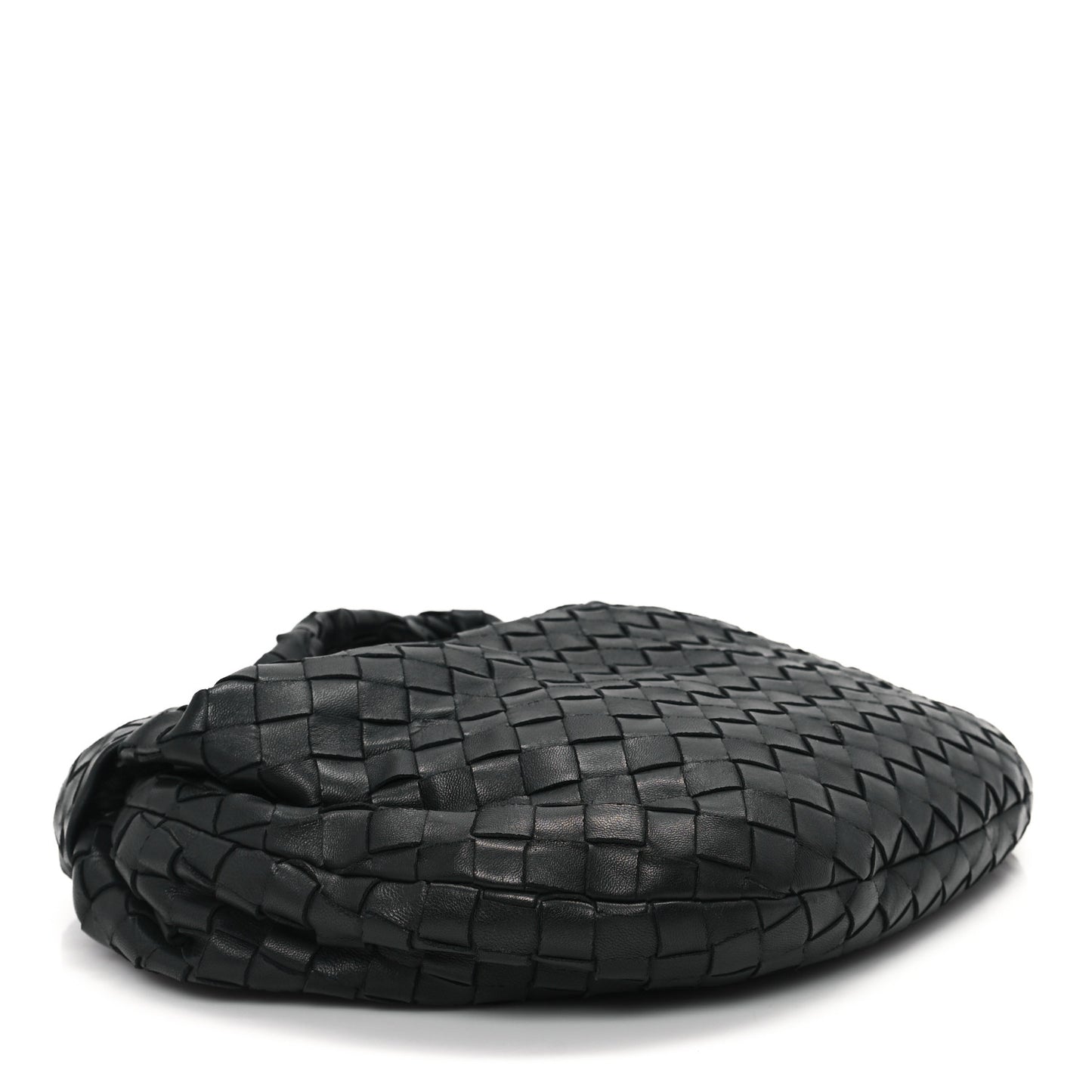 Nappa Intrecciato Teen Jodie Hobo Black
