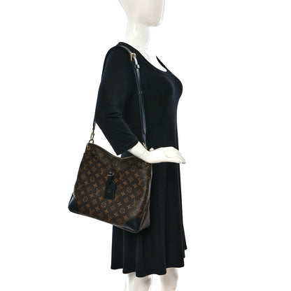 Louis Vuitton Monogram Odeon MM Black 2 of 8