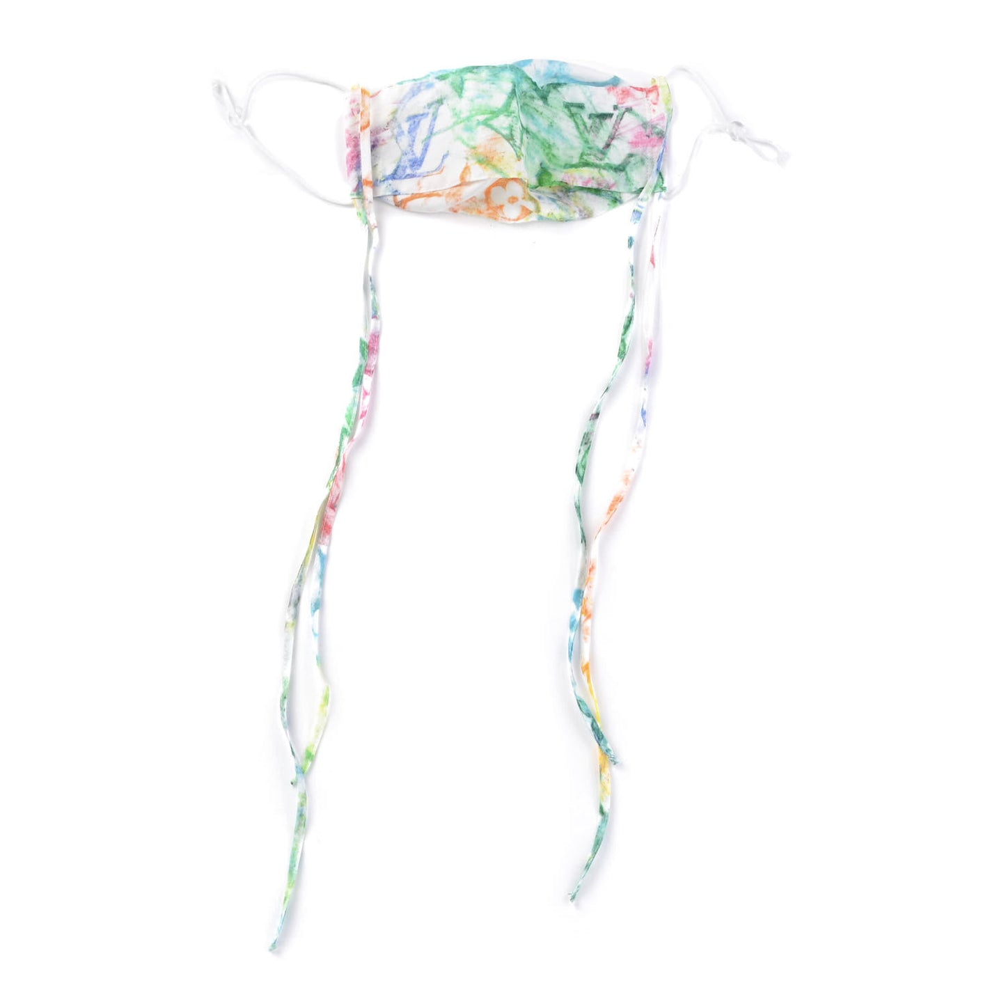 Monogram Pastel Face Mask Multicolor