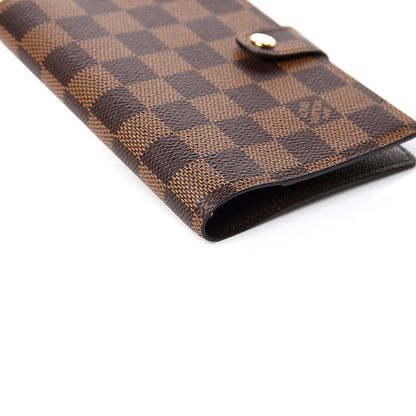 Louis Vuitton Damier Ebene Small Ring Agenda Cover 5 of 9