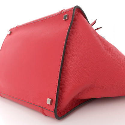 Celine Grained Baby Calfskin Medium Phantom Luggage Vermillion 10 of 11