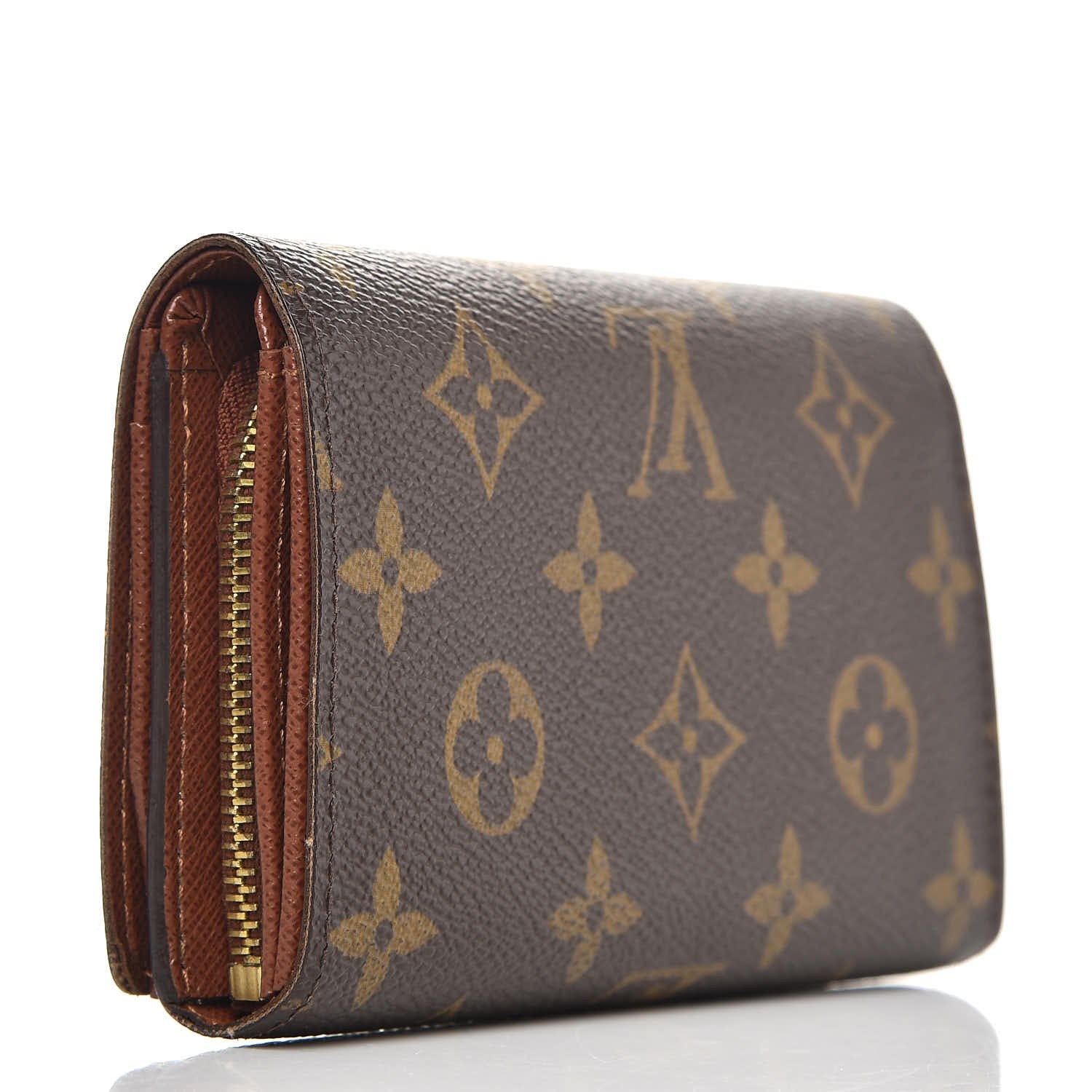Louis Vuitton Monogram Porte-Monnaie Tresor Wallet 3 of 8