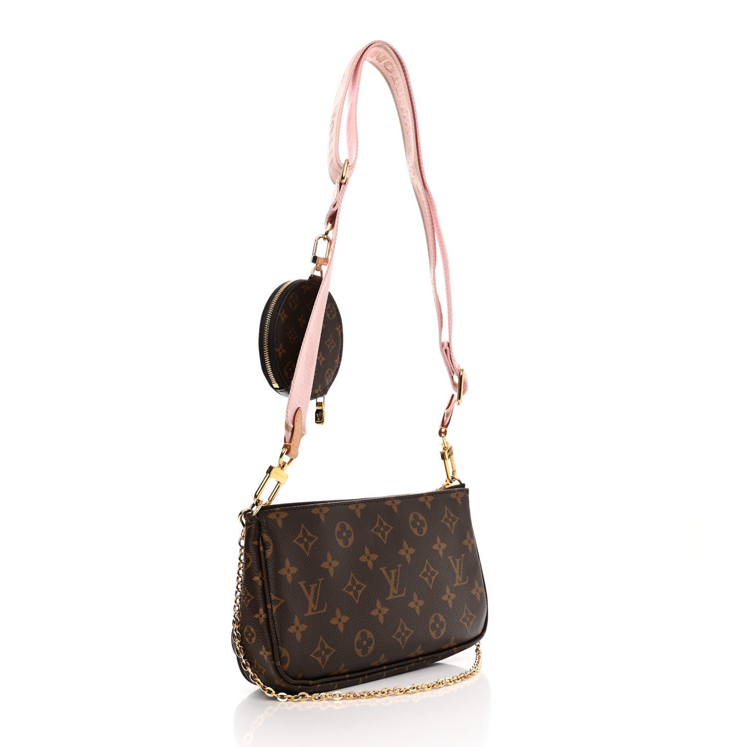 Louis Vuitton Monogram Multi Pochette Accessories Rose Clair 3 of 11
