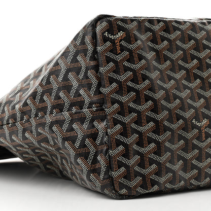 Goyard Goyardine Saint Louis GM Black Gold 10 of 11