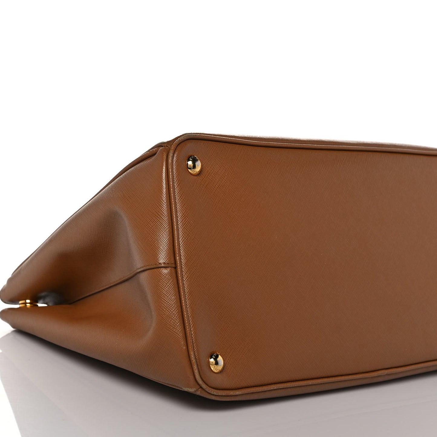 Saffiano Lux Large Tote Caramel