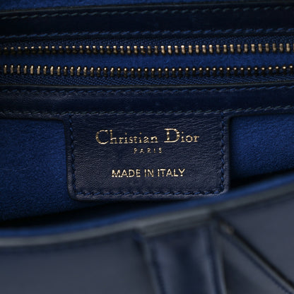 Christian Dior Calfskin Saddle Bag Blue 5 of 15