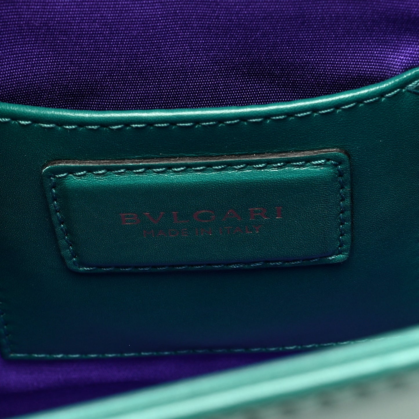 Calfskin Serpenti Forever Crossbody Bag Emerald Green
